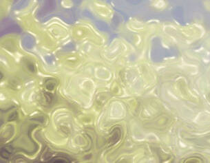Abstract swirling patterns in soft yellow and green hues, creating a dreamy, fluid texture.